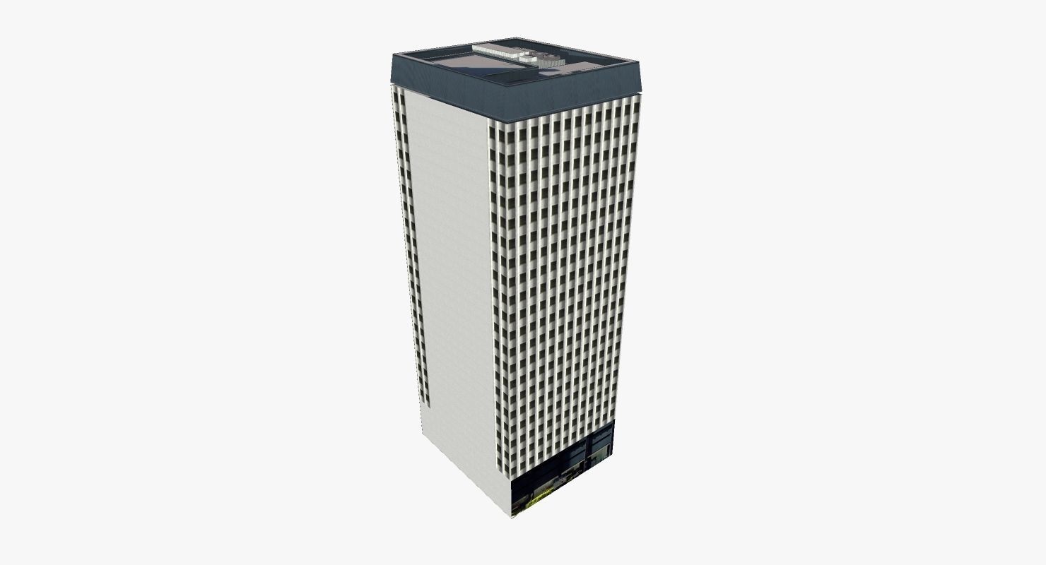 300 Adelaide Street Low-poly 3D model_2