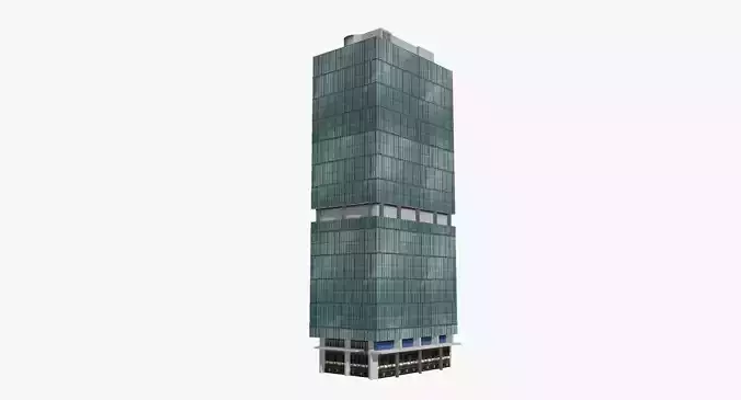 400 George Street Low-poly 3D model