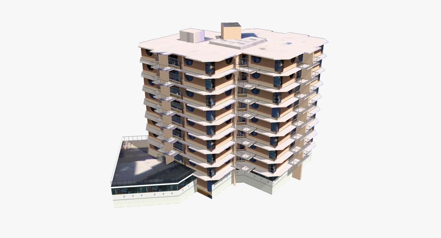 29 George Street Low-poly 3D model_2