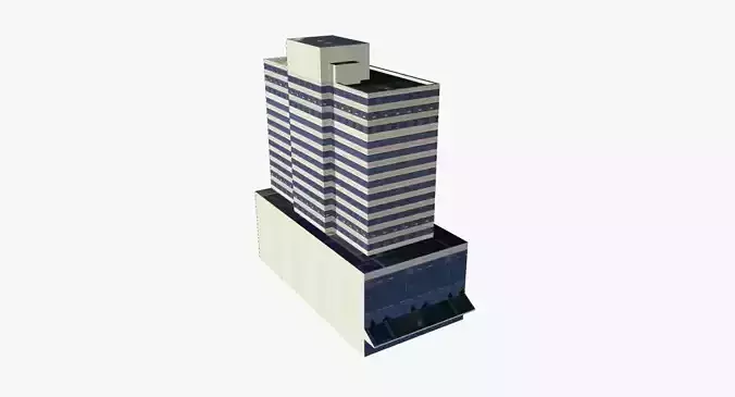 126 Margaret Street Low-poly 3D model