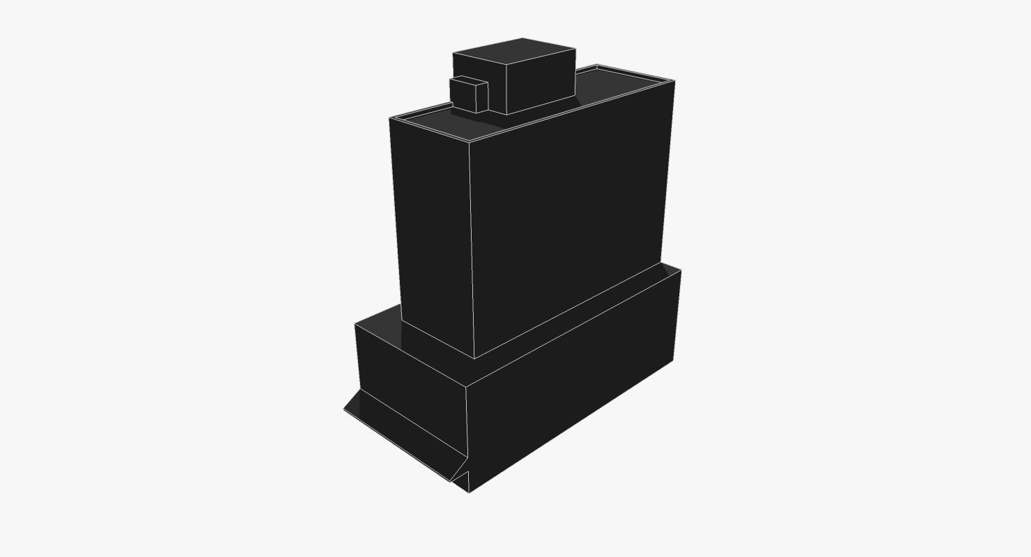 126 Margaret Street Low-poly 3D model_3