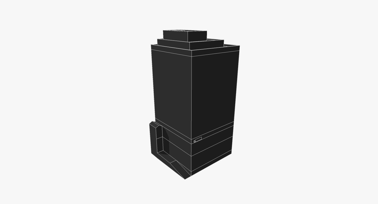 Workcover Queensland Low-poly 3D model_1