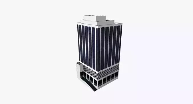 Workcover Queensland Low-poly 3D model