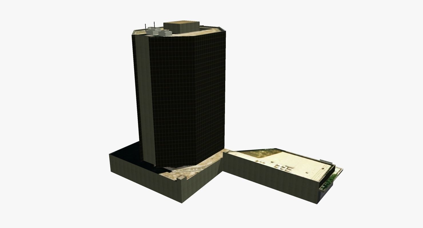 133 Mary Street Low-poly 3D model_6