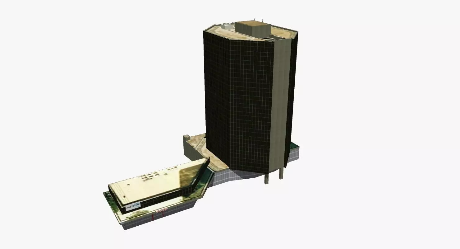 133 Mary Street Low-poly 3D model_0