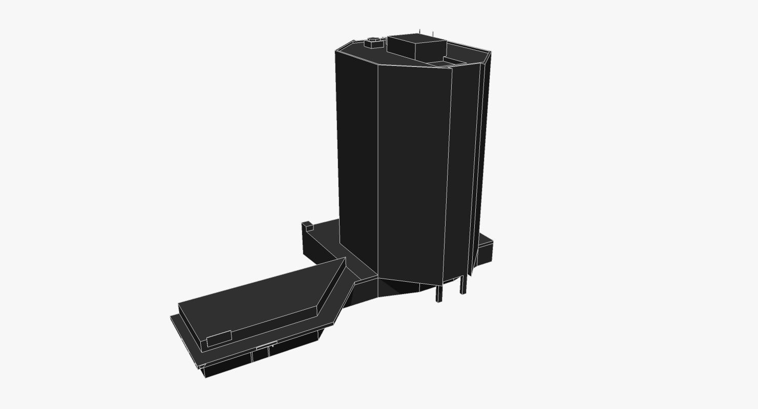 133 Mary Street Low-poly 3D model_1