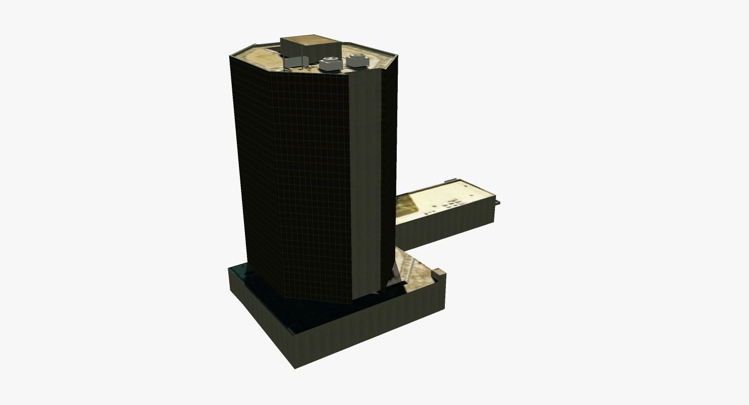 133 Mary Street Low-poly 3D model_4