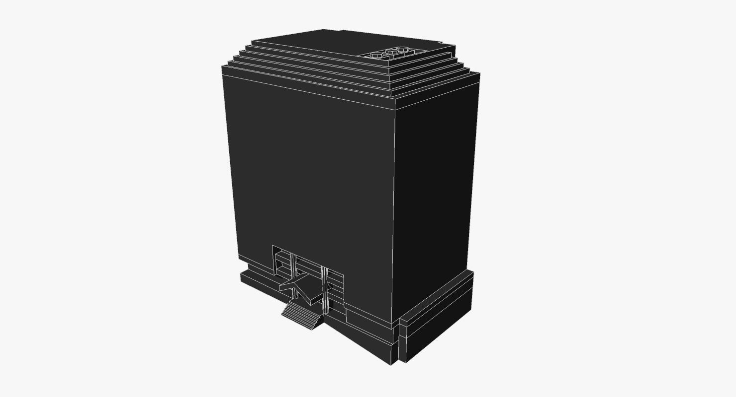 193 North Quay Low-poly 3D model_1