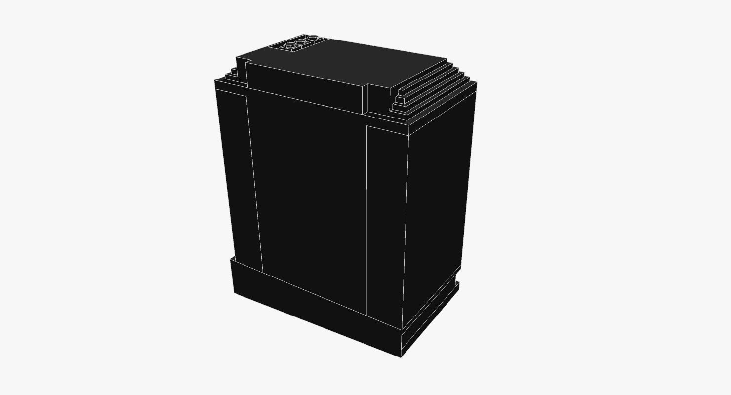 193 North Quay Low-poly 3D model_5