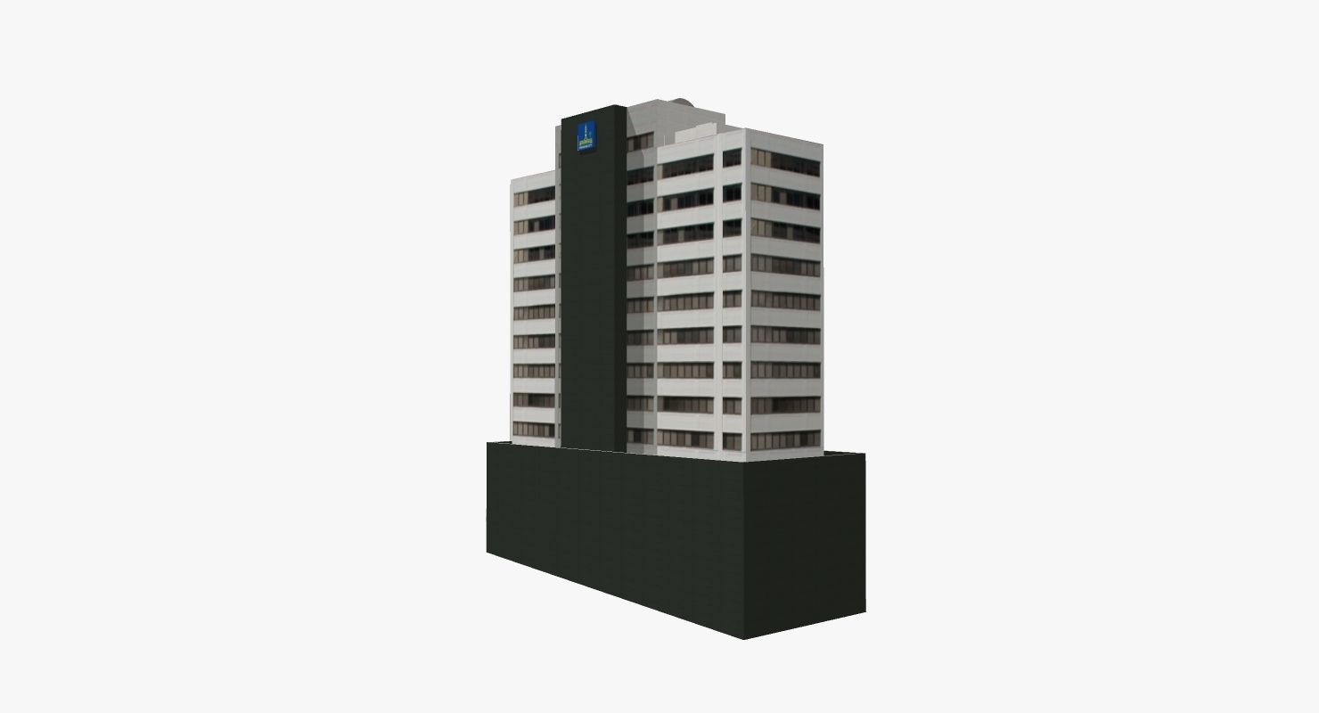 157 Ann Street Low-poly 3D model_4