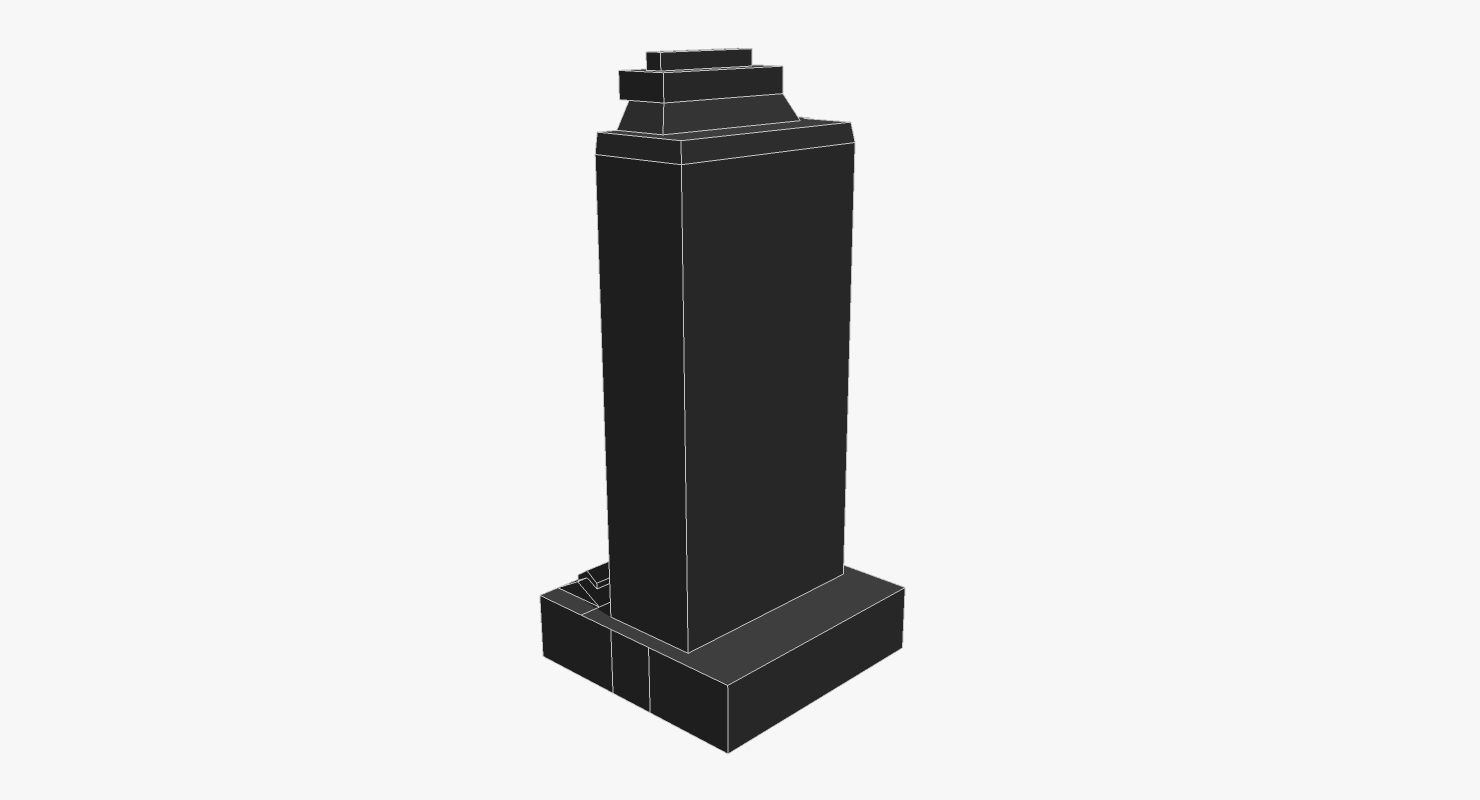 344 Queen Street Low-poly 3D model_1