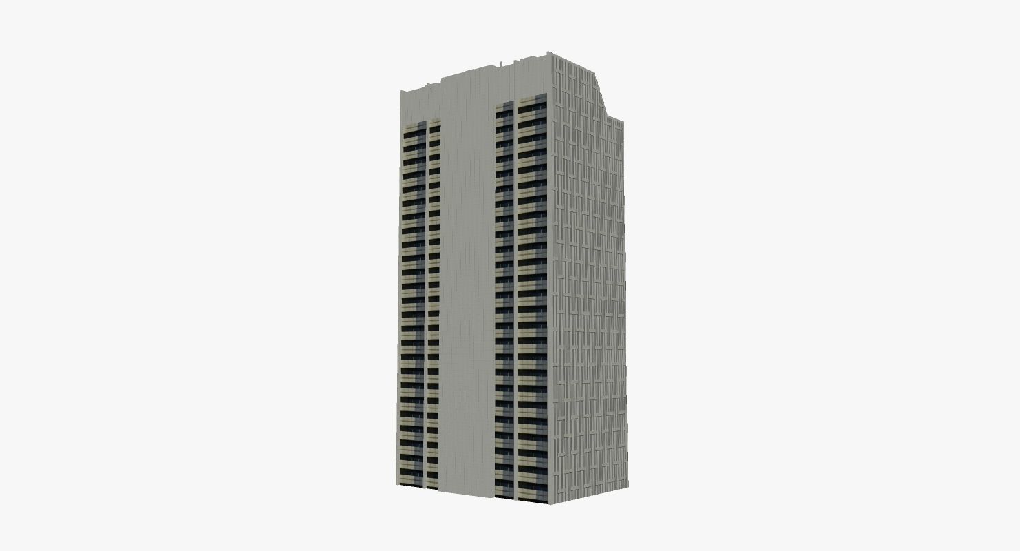 MIM Building Low-poly 3D model_4