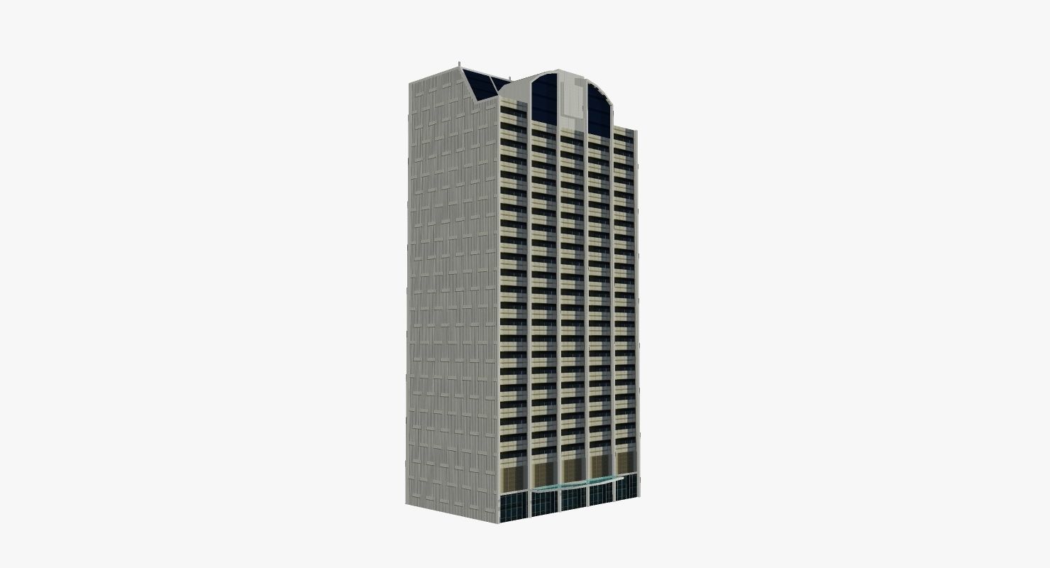 MIM Building Low-poly 3D model_2
