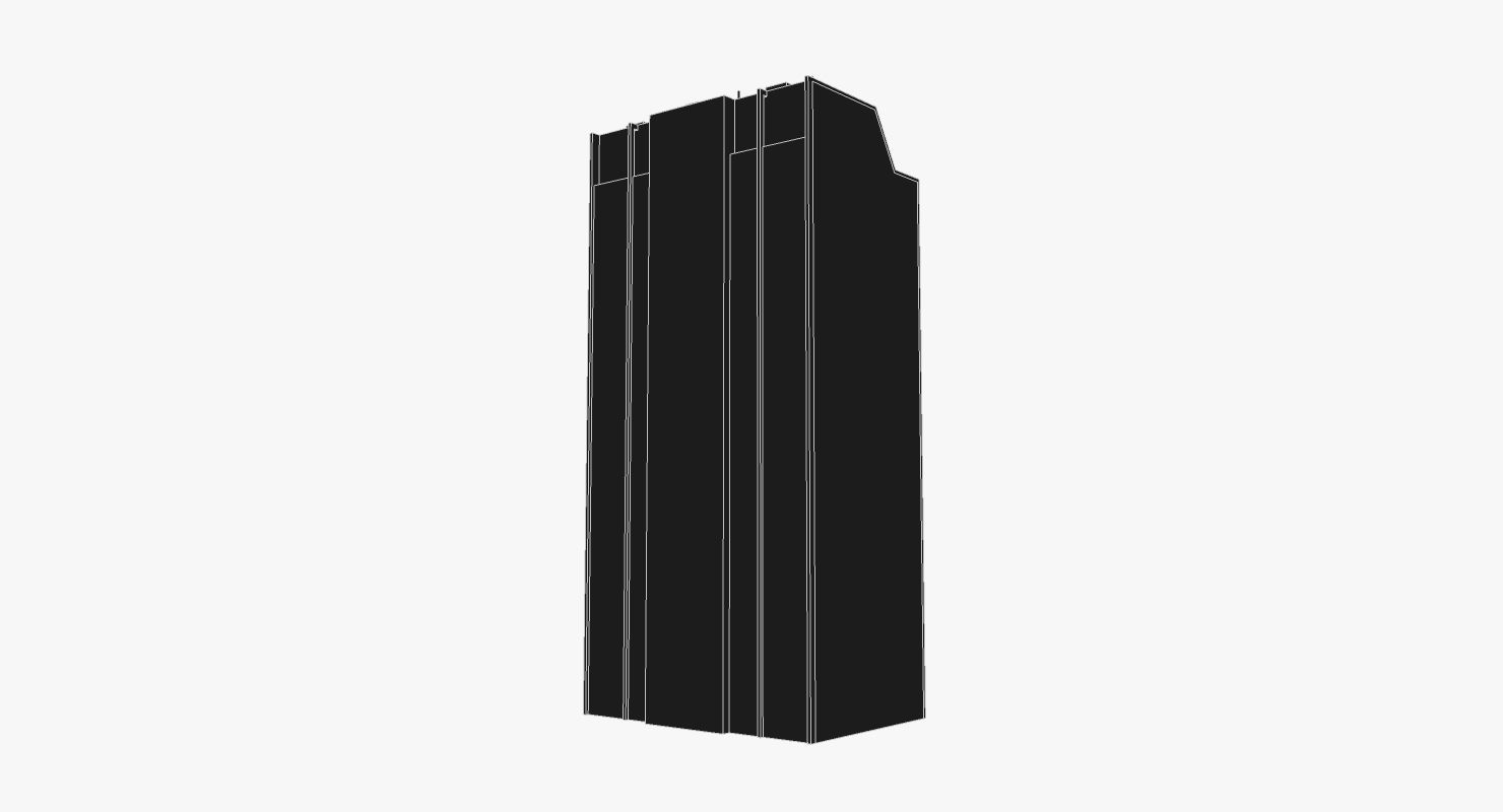 MIM Building Low-poly 3D model_5