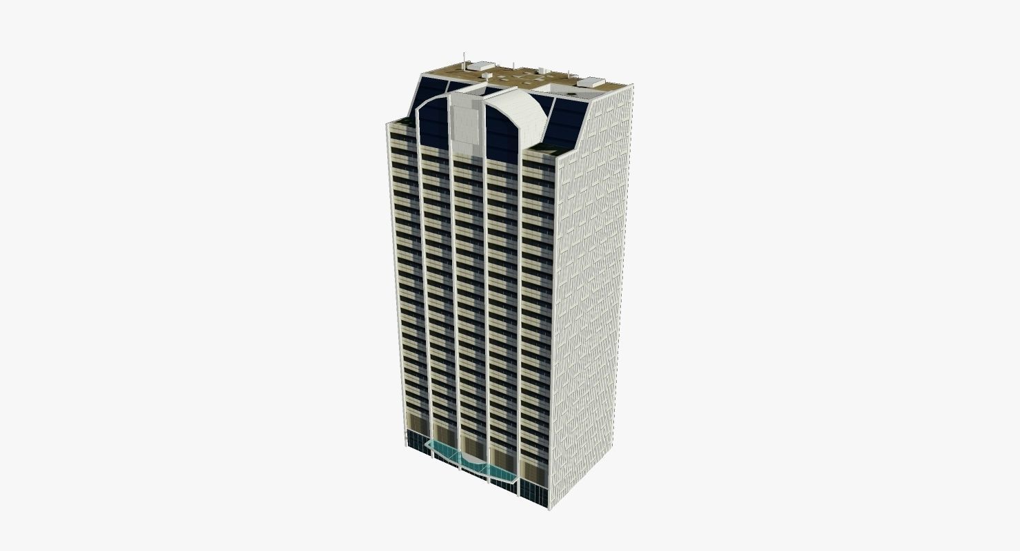 MIM Building Low-poly 3D model