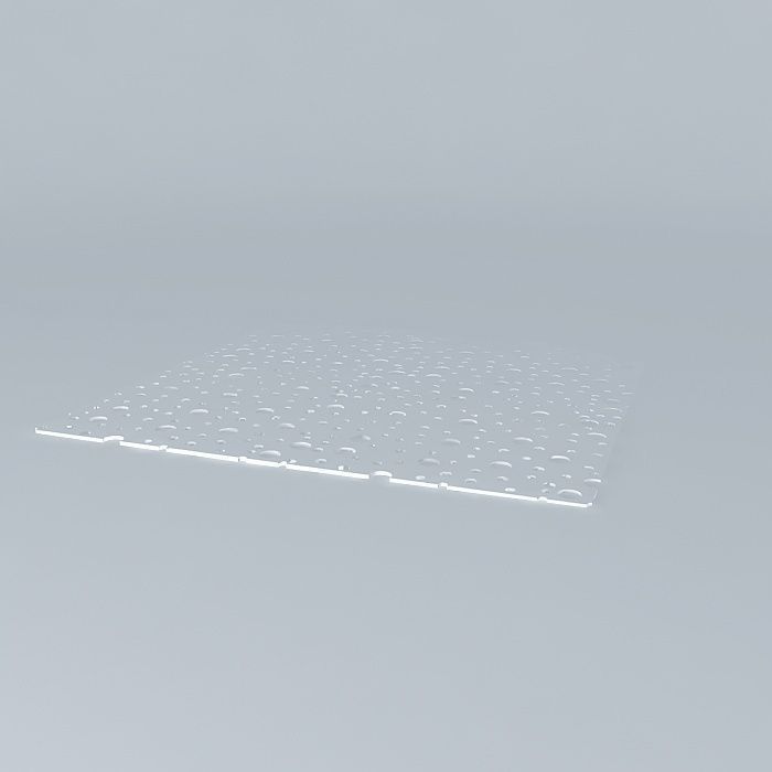 Aluminium Panel Decor 3D model_1