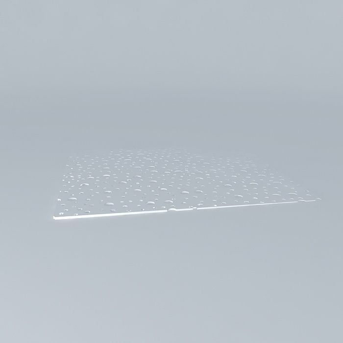 Aluminium Panel Decor 3D model_2