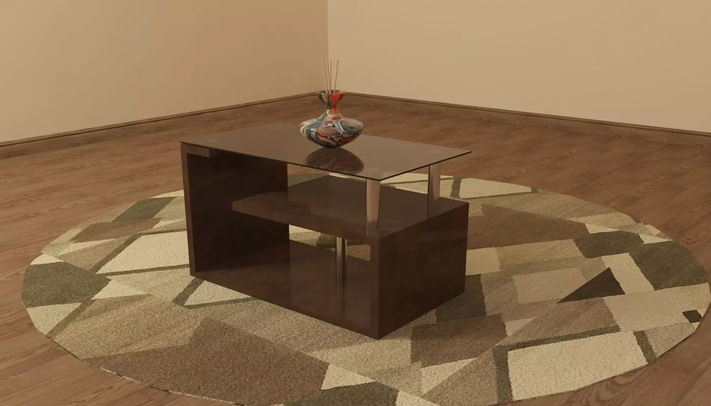 living  table 3D model_0