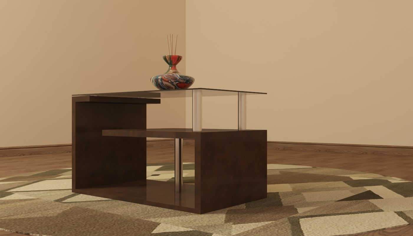 living  table 3D model_1
