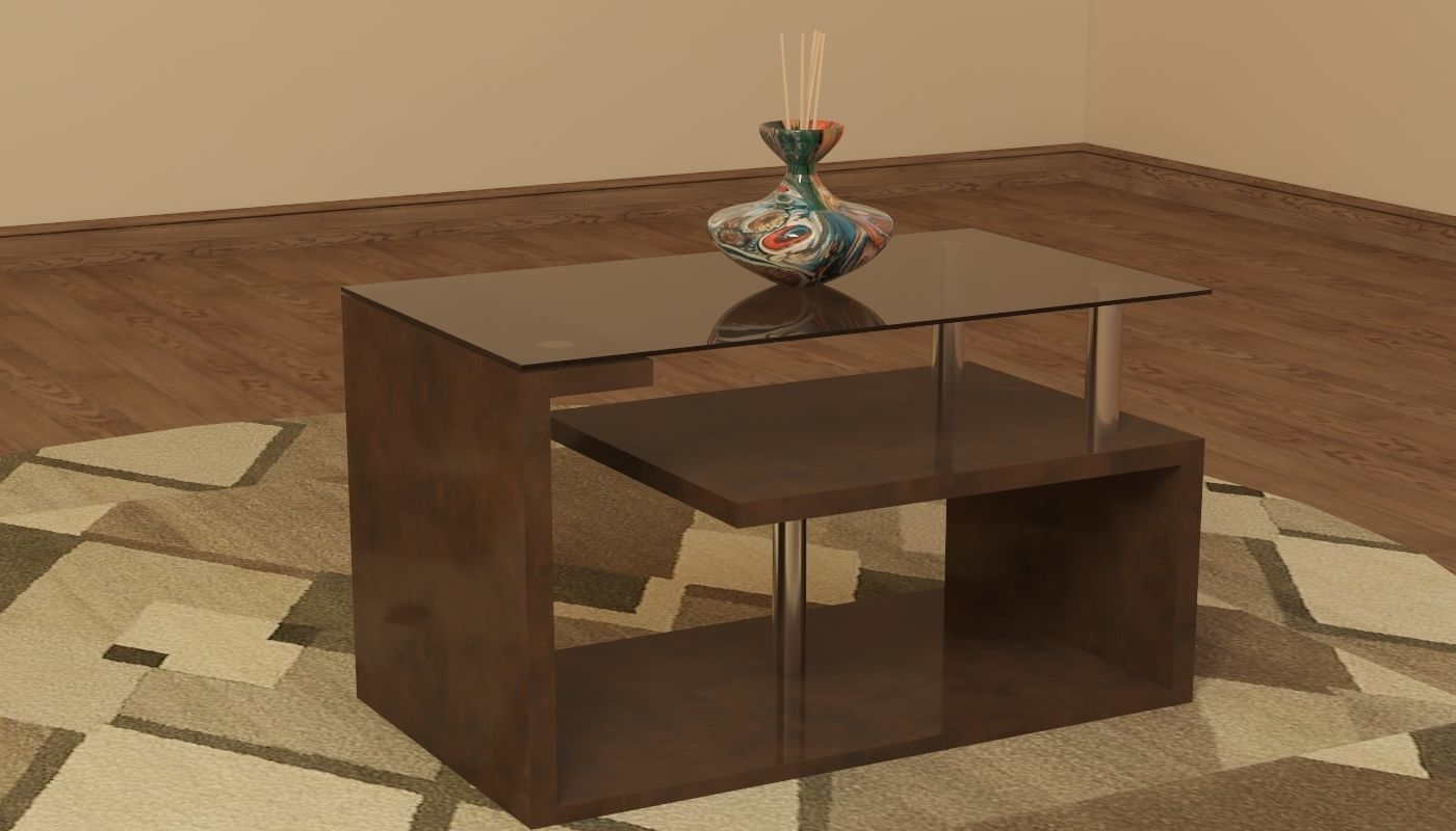 living  table 3D model_2