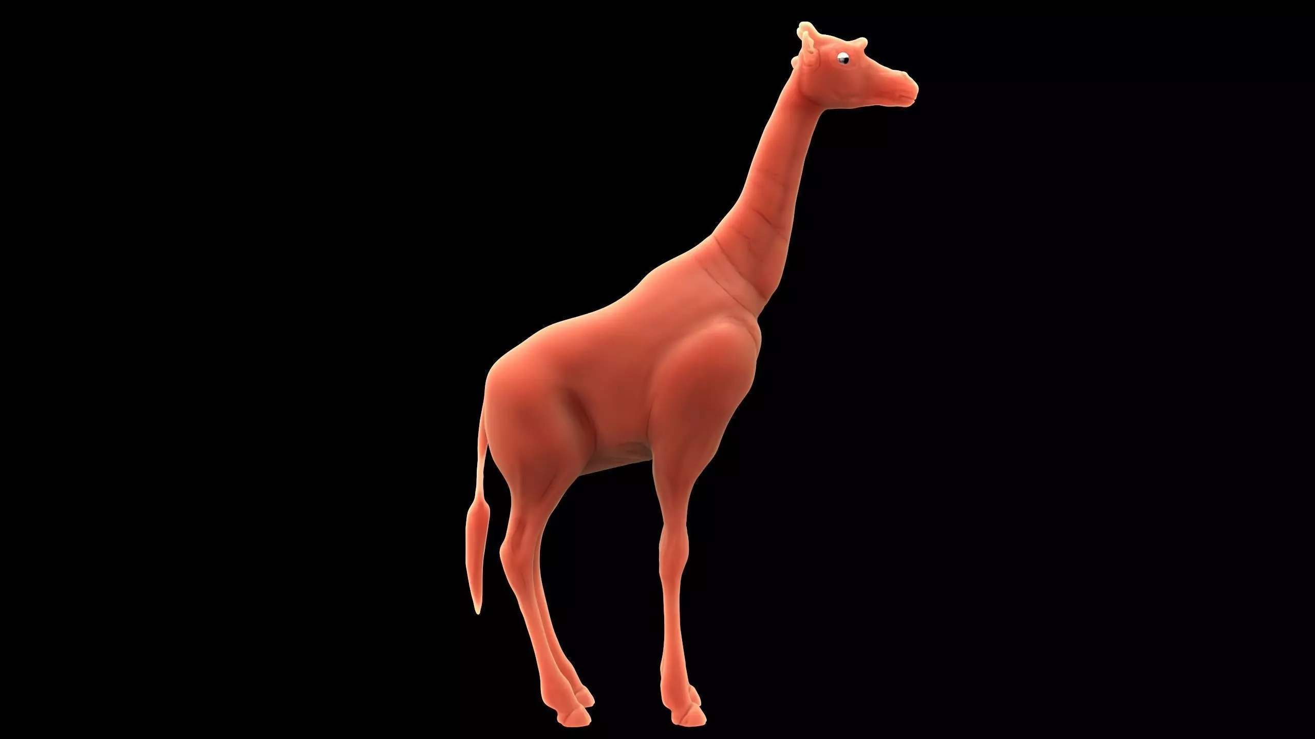 Giraf Sculpt 3D model_0