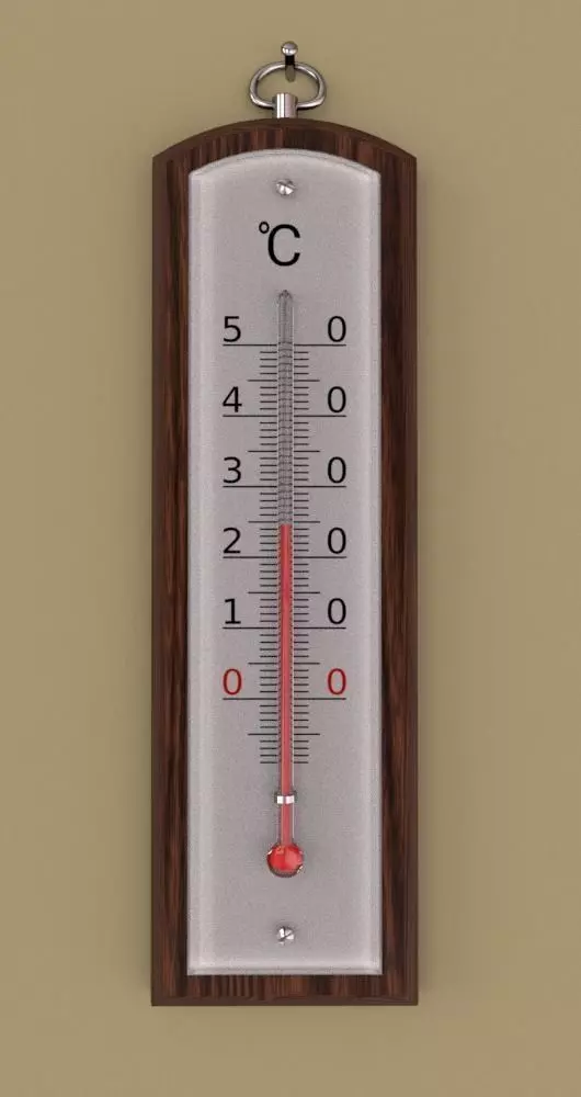 Room thermometer Free 3D model