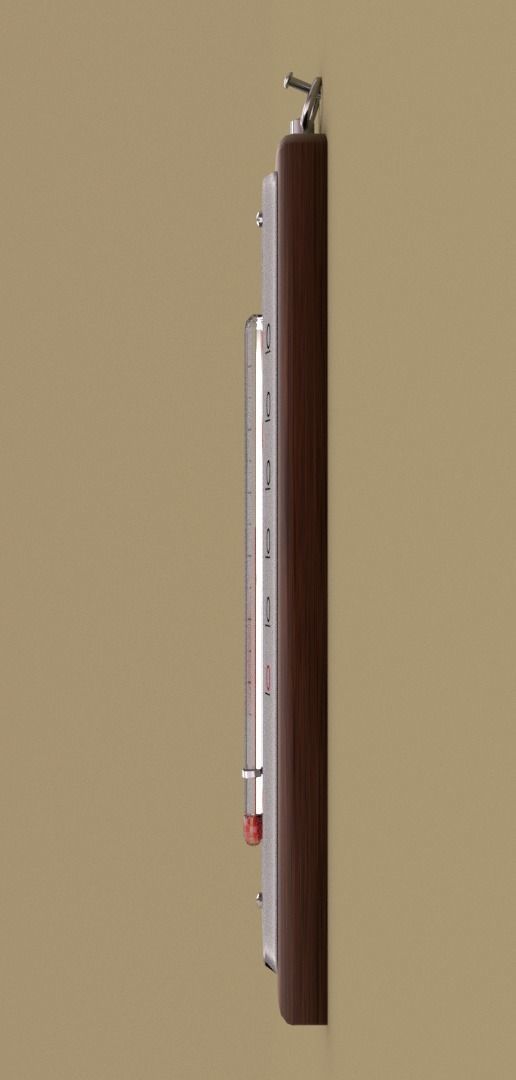 Room thermometer free 3D model CGTrader