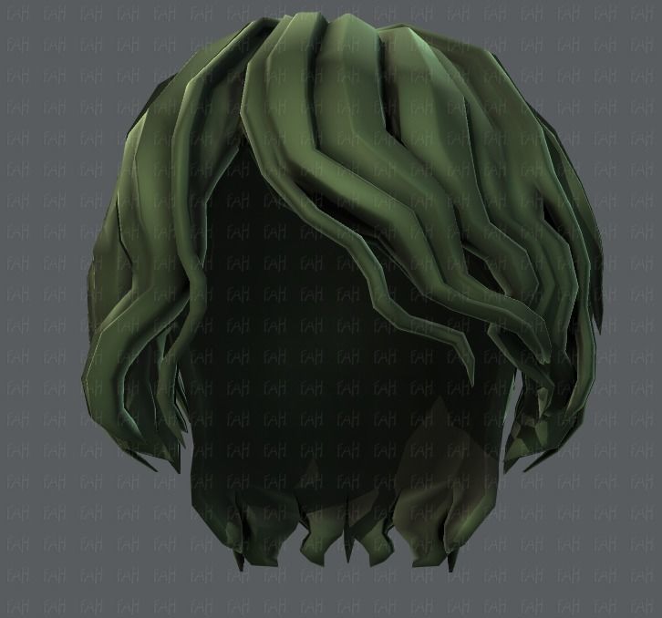 3D Hair style for boy V57 Low-poly 3D model_39