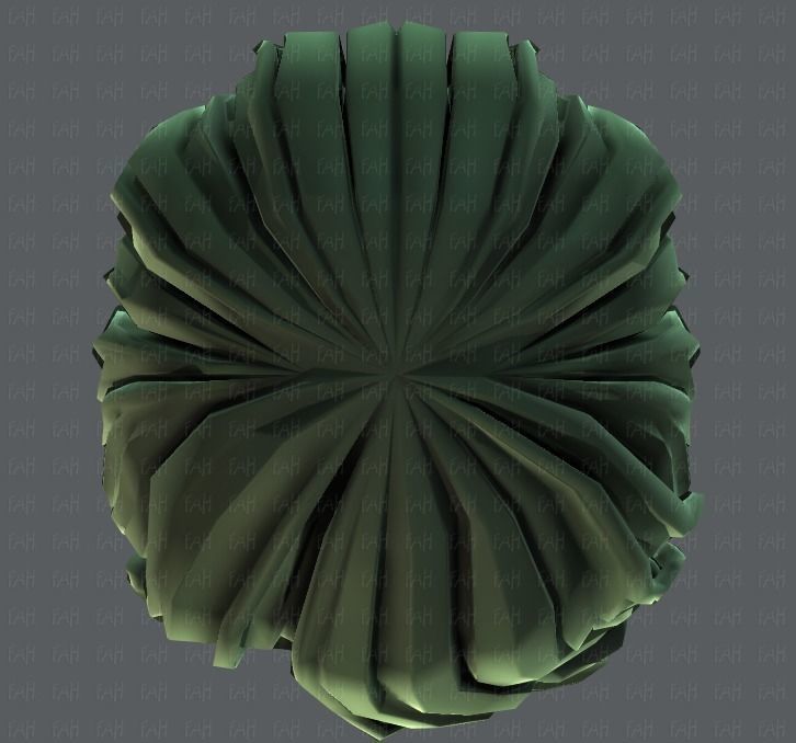 3D Hair style for boy V57 Low-poly 3D model_35