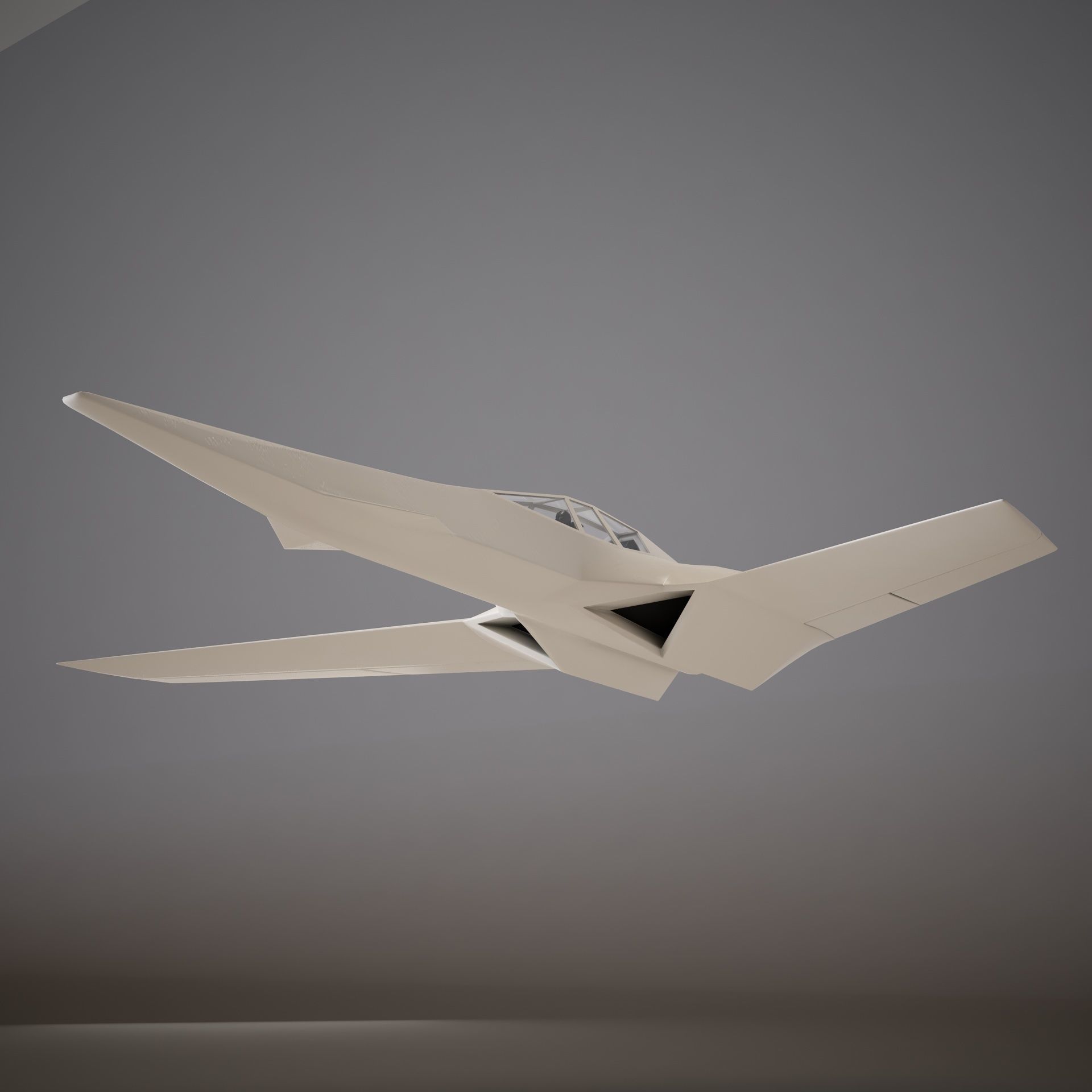 HD Spaceship 3D model_22