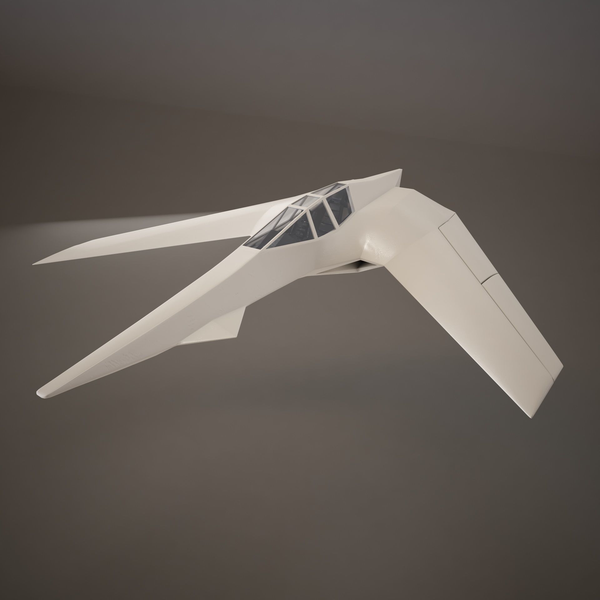 HD Spaceship 3D model_17