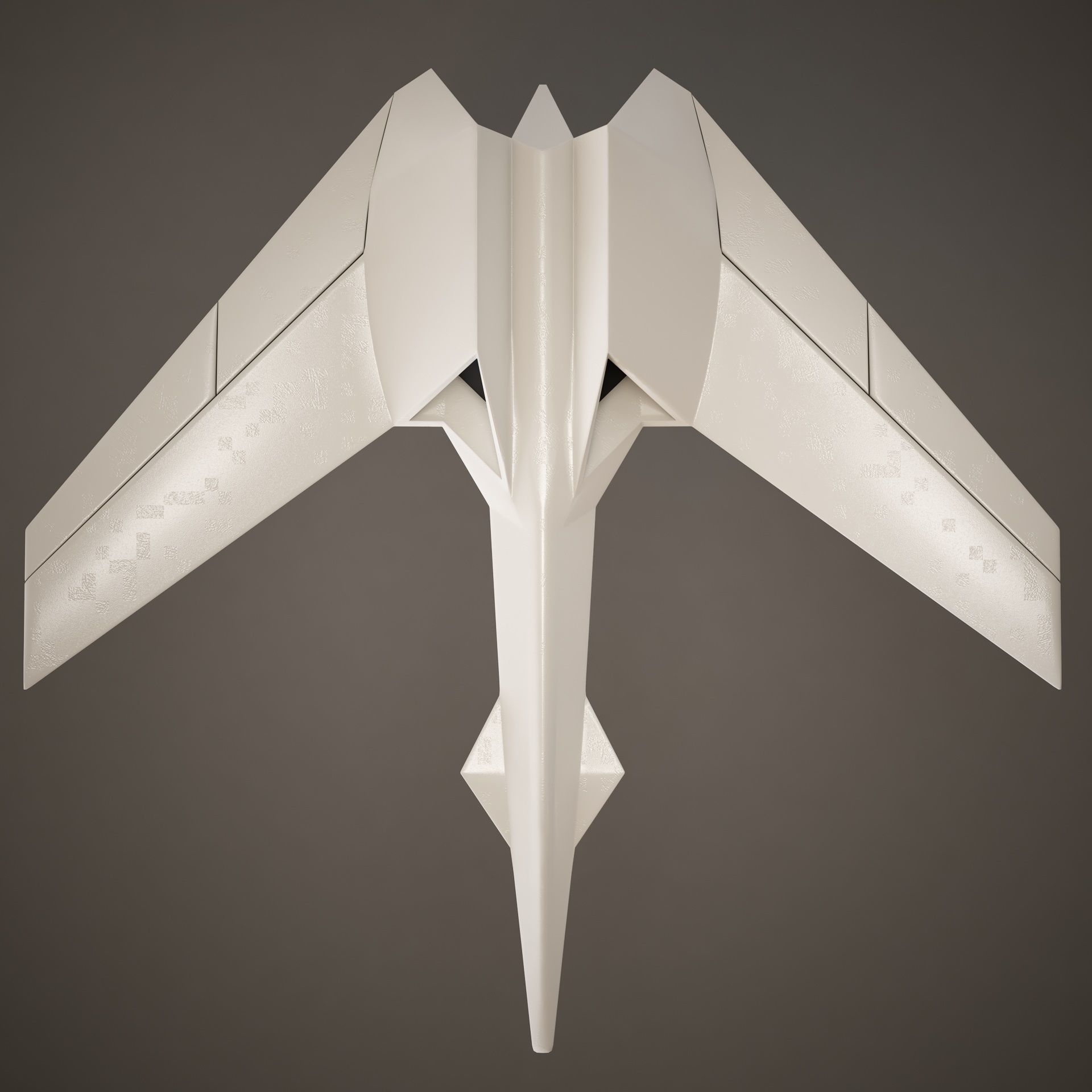 HD Spaceship 3D model_9