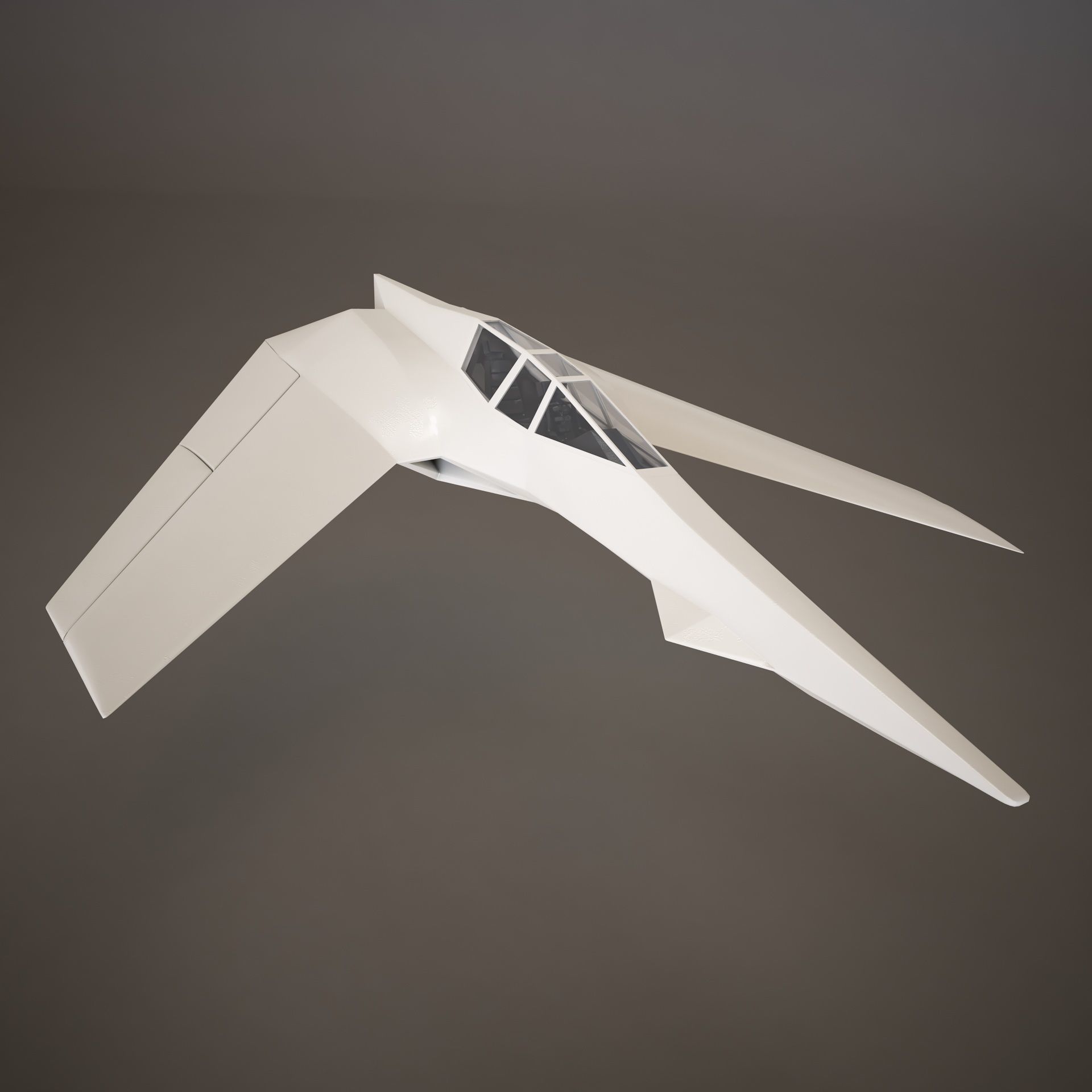 HD Spaceship 3D model_21