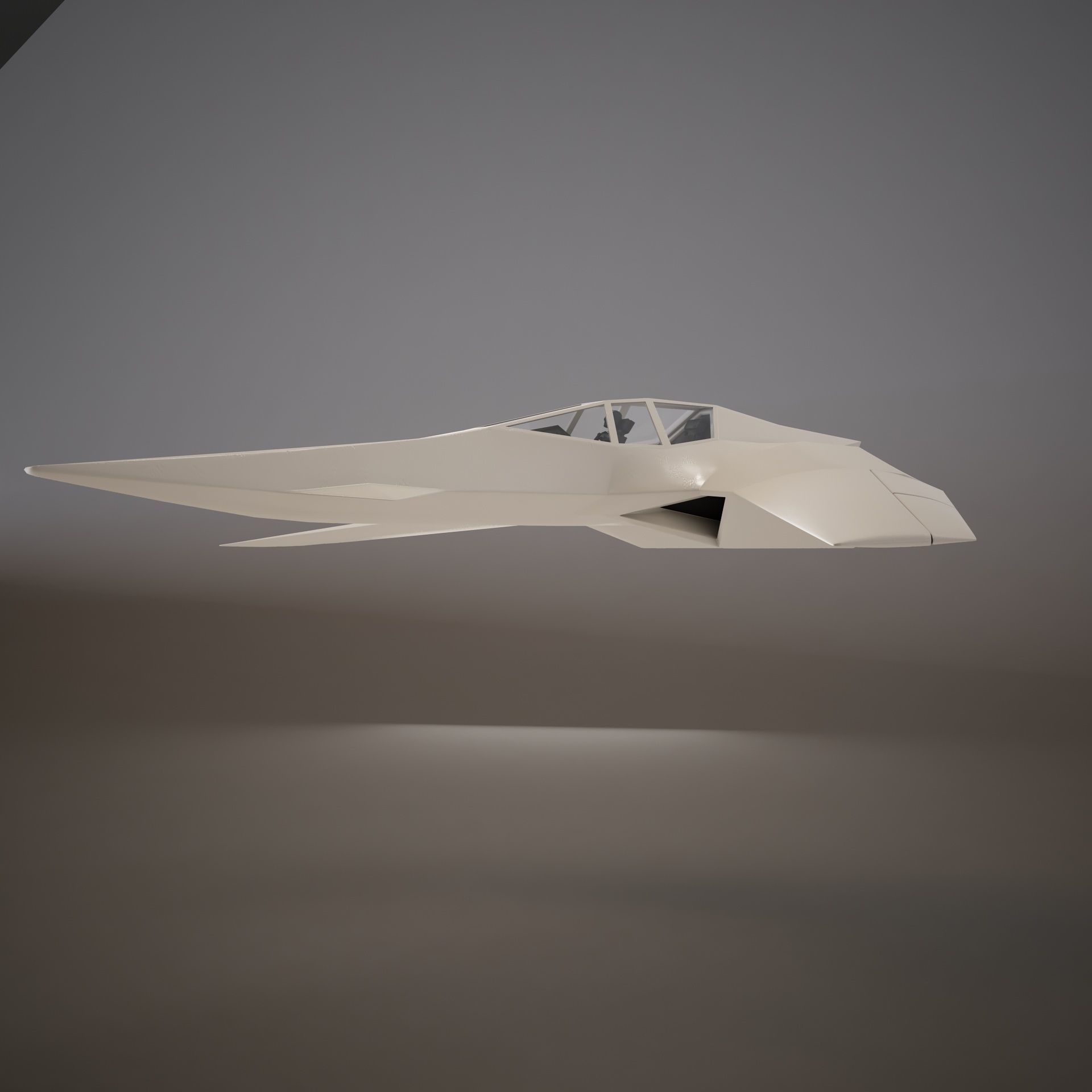 HD Spaceship 3D model_18