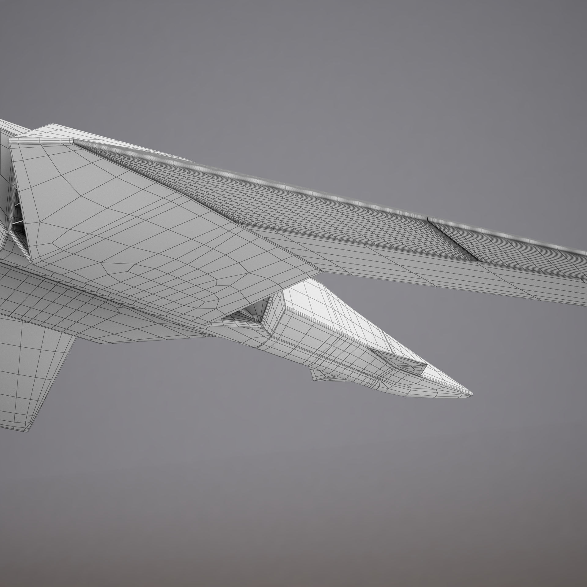 HD Spaceship 3D model_28