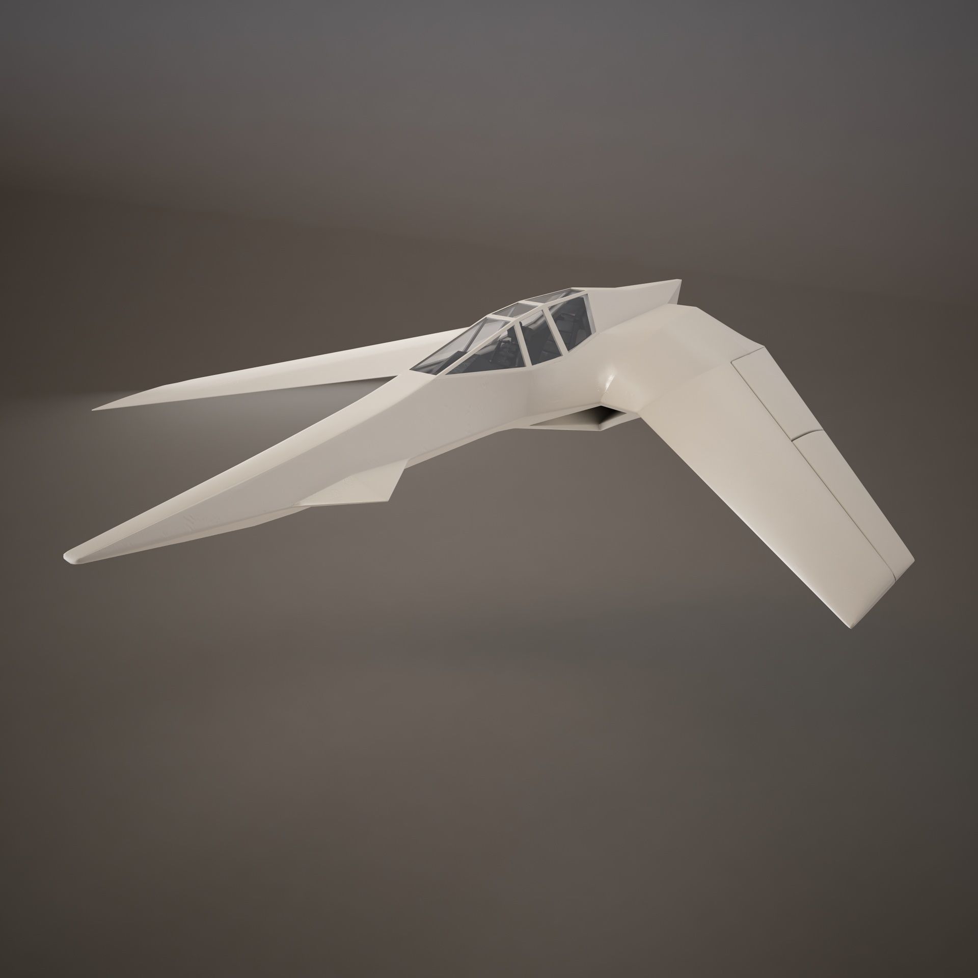 HD Spaceship 3D model_19