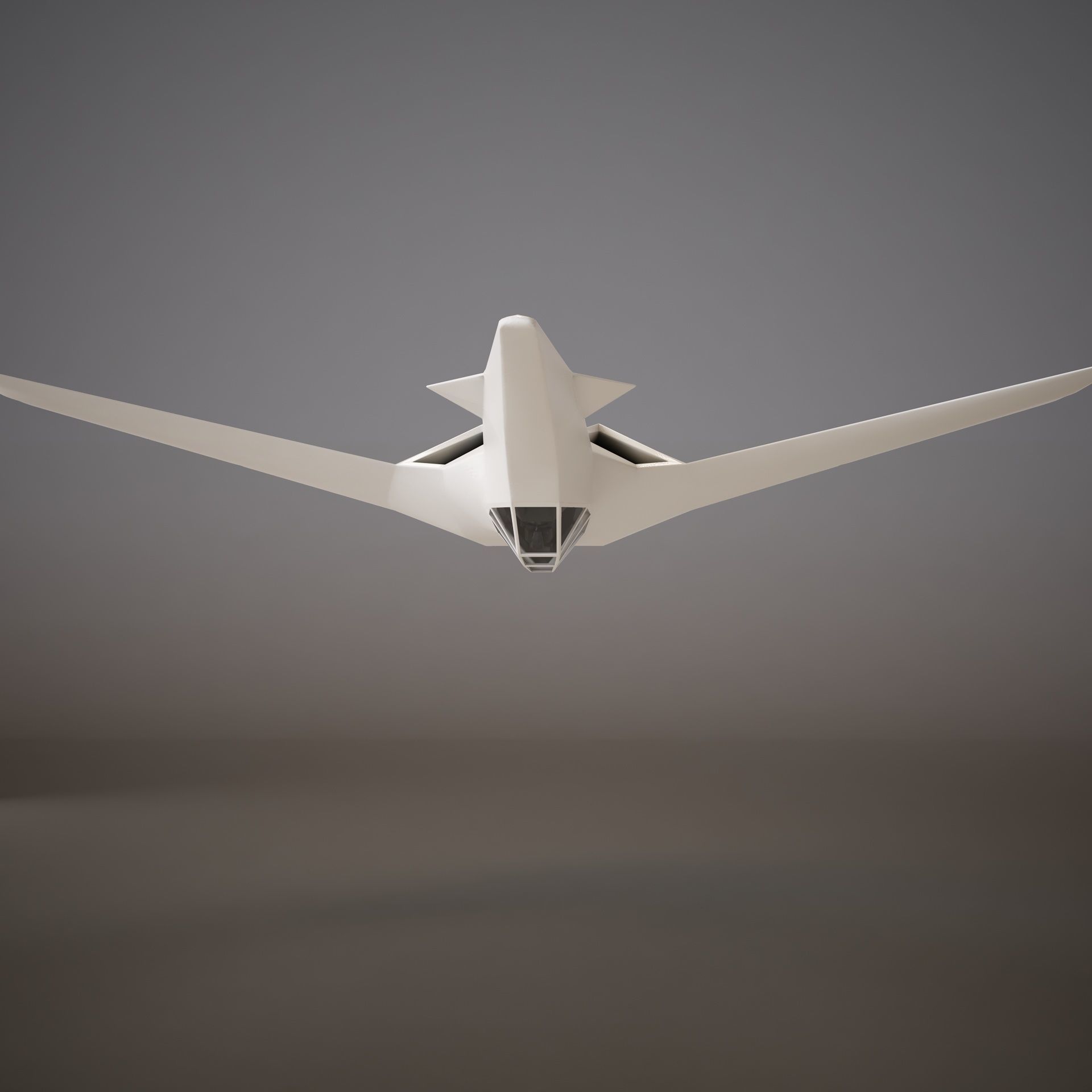 HD Spaceship 3D model_10