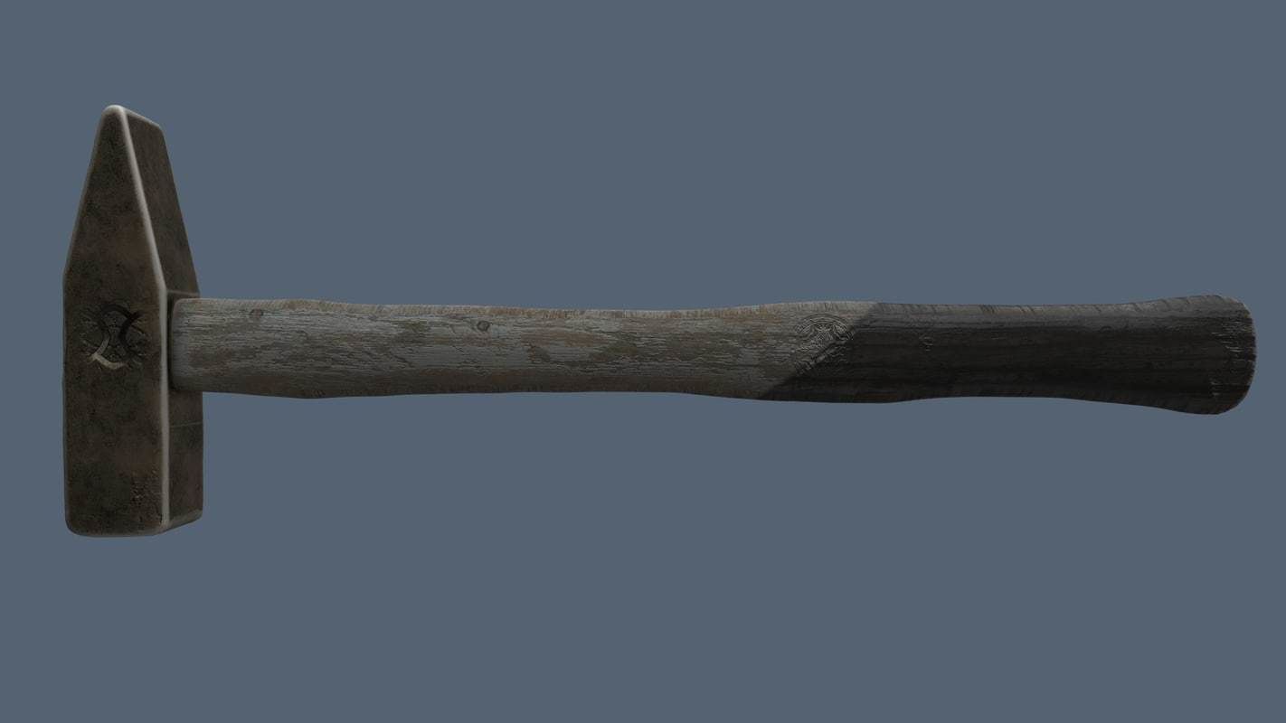 Hammer 3D model_3
