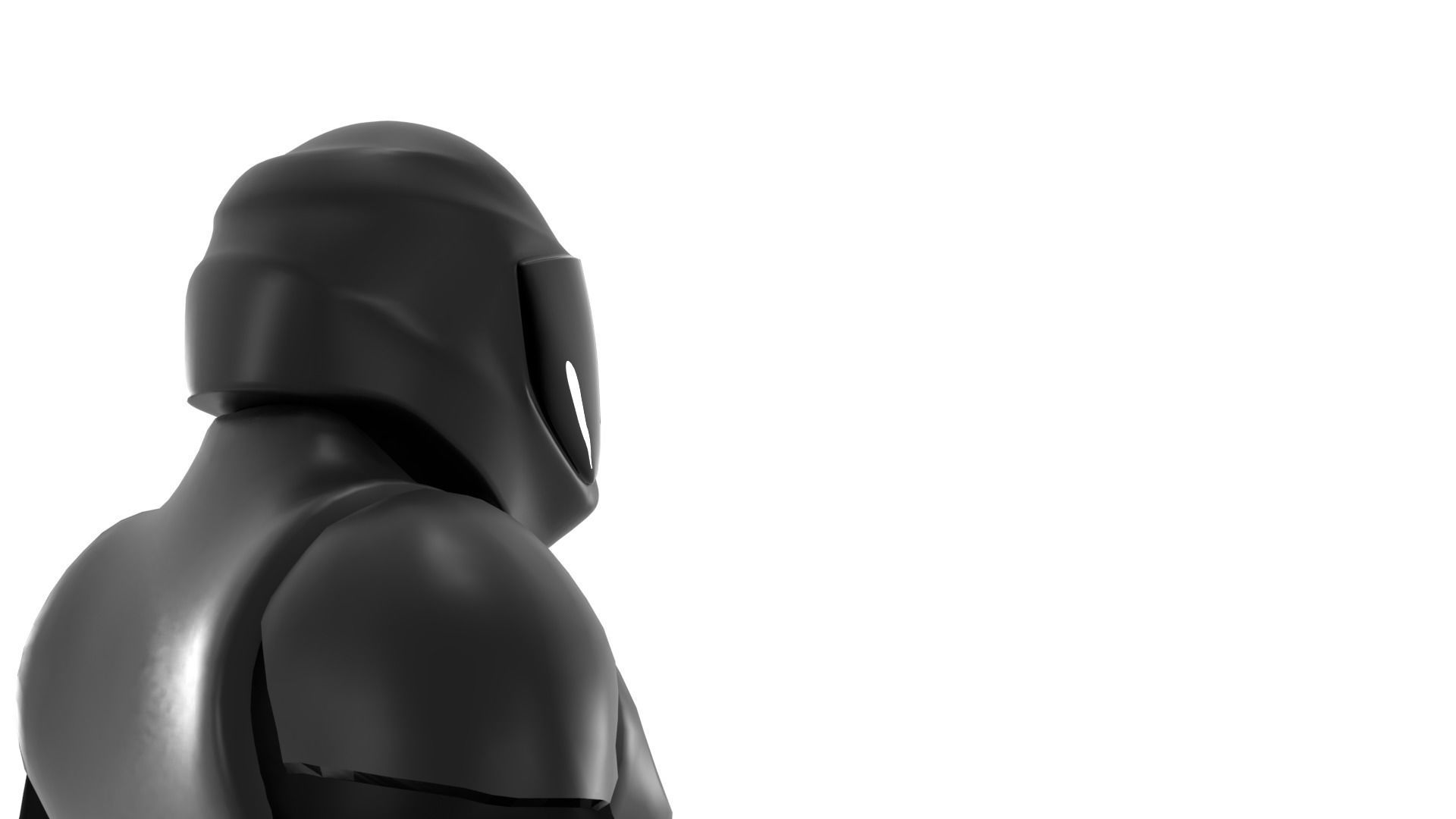 fully-rigged    SCI-FI CHARACTER Low-poly 3D model_3