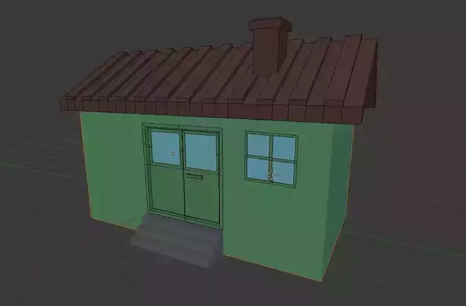 Simple Diorama House