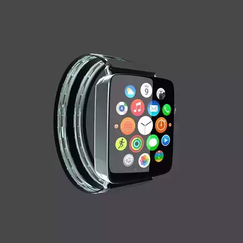 Smartwatch apple watch Free 3D model