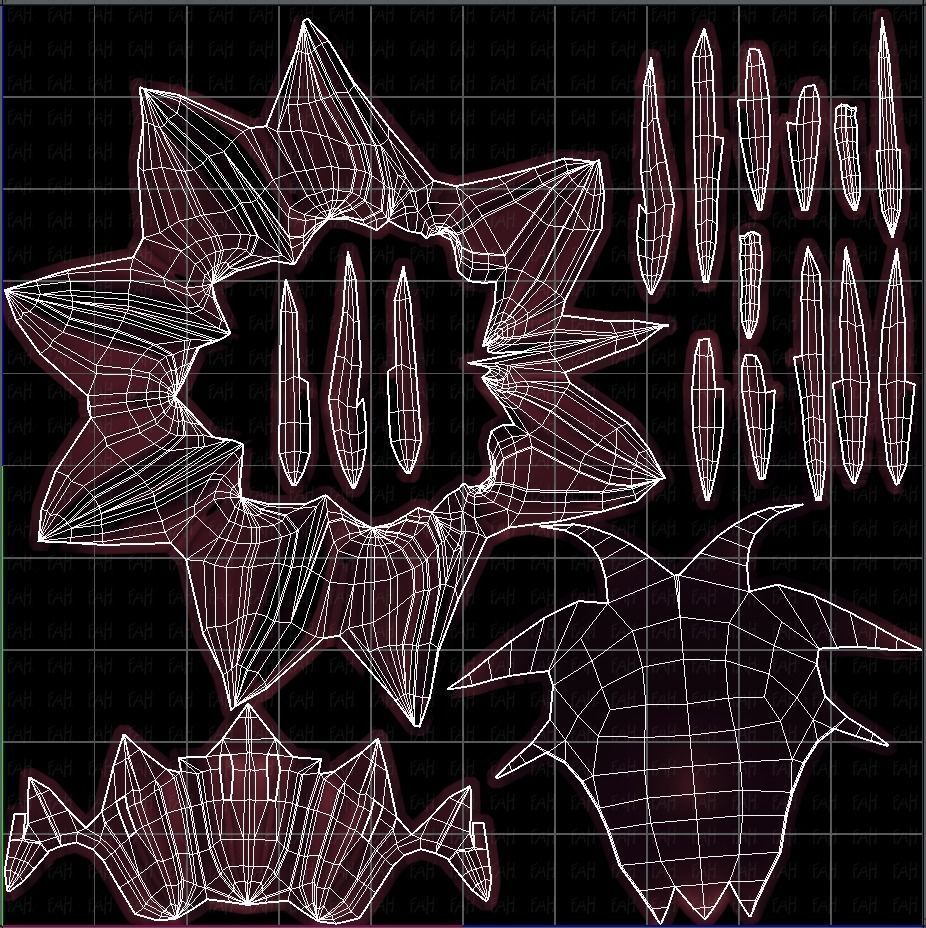 3D Hair style for boy V58 Low-poly 3D model_45