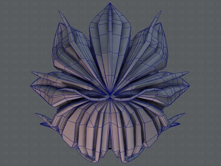 3D Hair style for boy V58 Low-poly 3D model_36