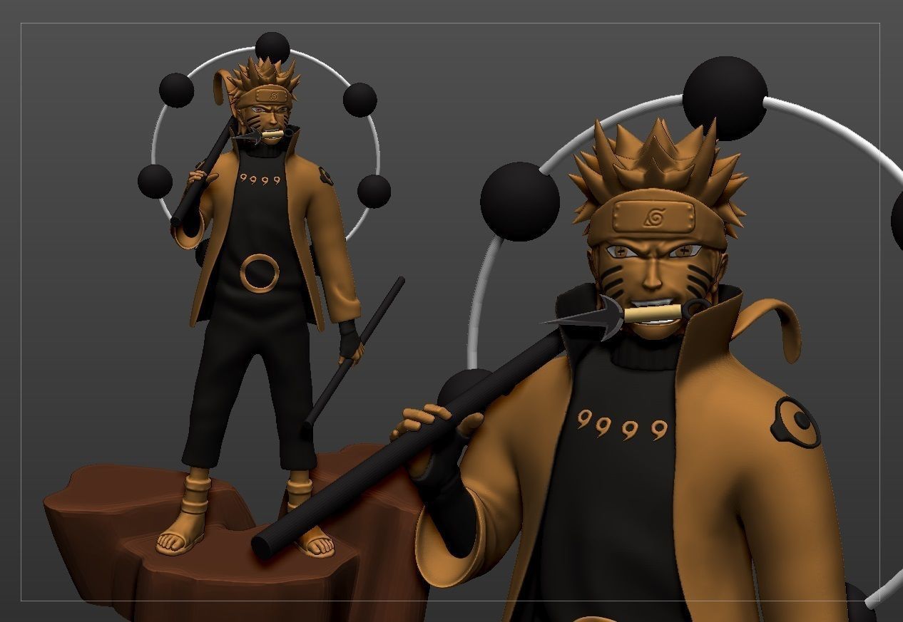 Naruto Rikudou Free 3D print model_6