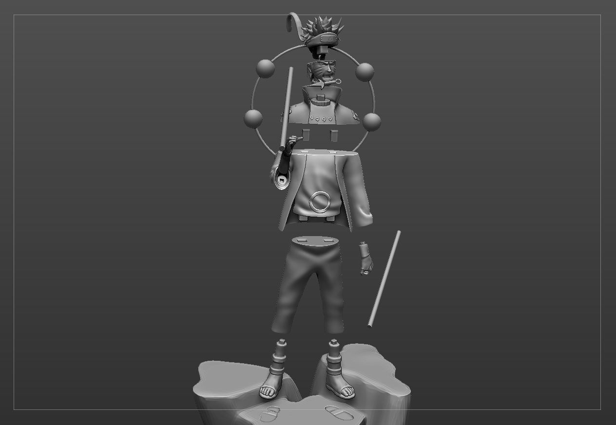 Naruto Rikudou Free 3D print model_11