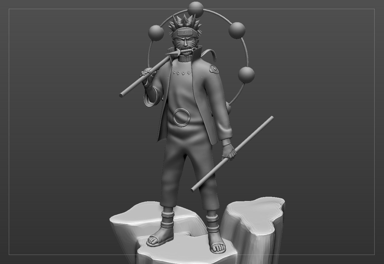 Naruto Rikudou Free 3D print model_9