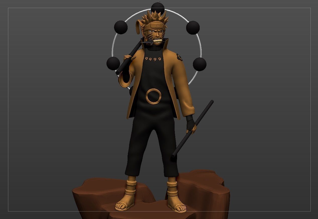 Naruto Rikudou Free 3D print model_7