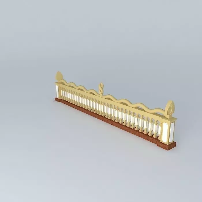 Naga Handrail 3D model