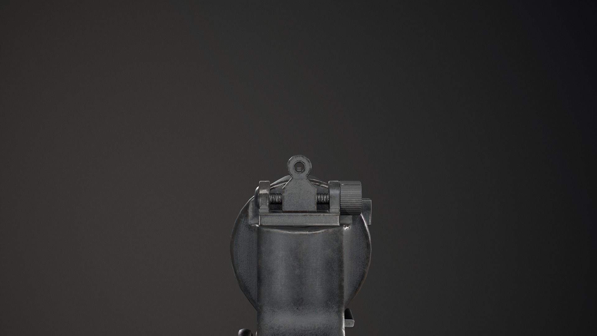 PBR United Defense M42 Low-poly 3D model_11