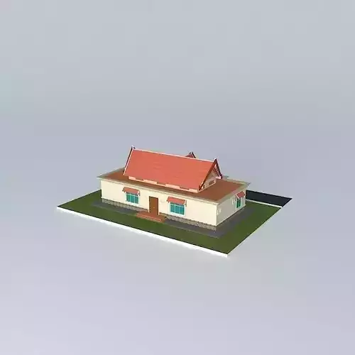 WorkShop house with roof